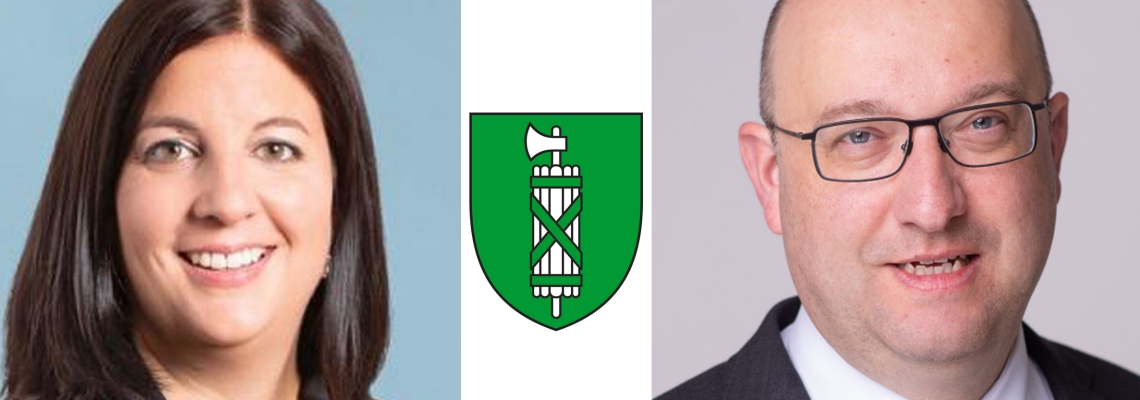 Portrait von Laura Bucher und Beat Tinner